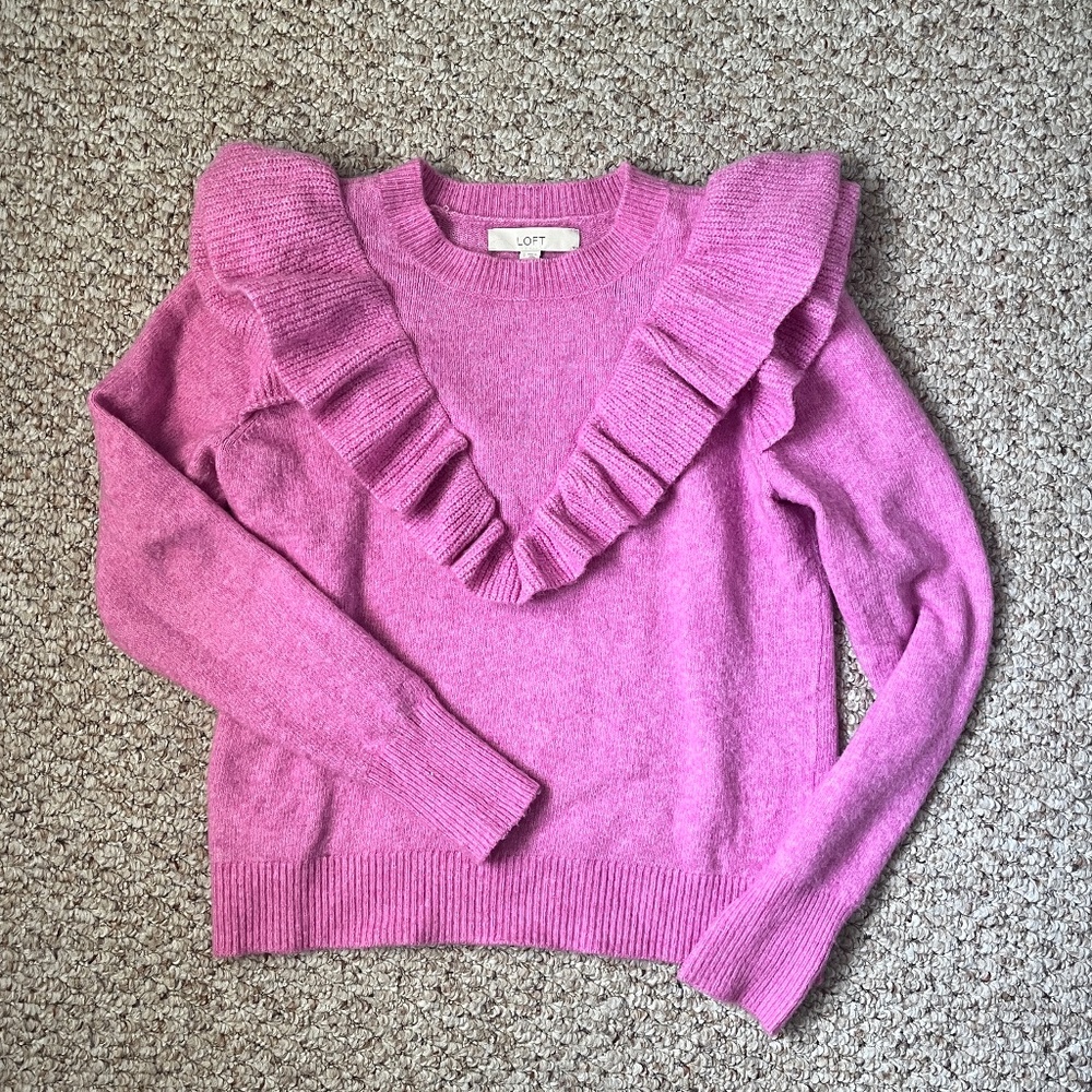 LOFT Pink Sweater